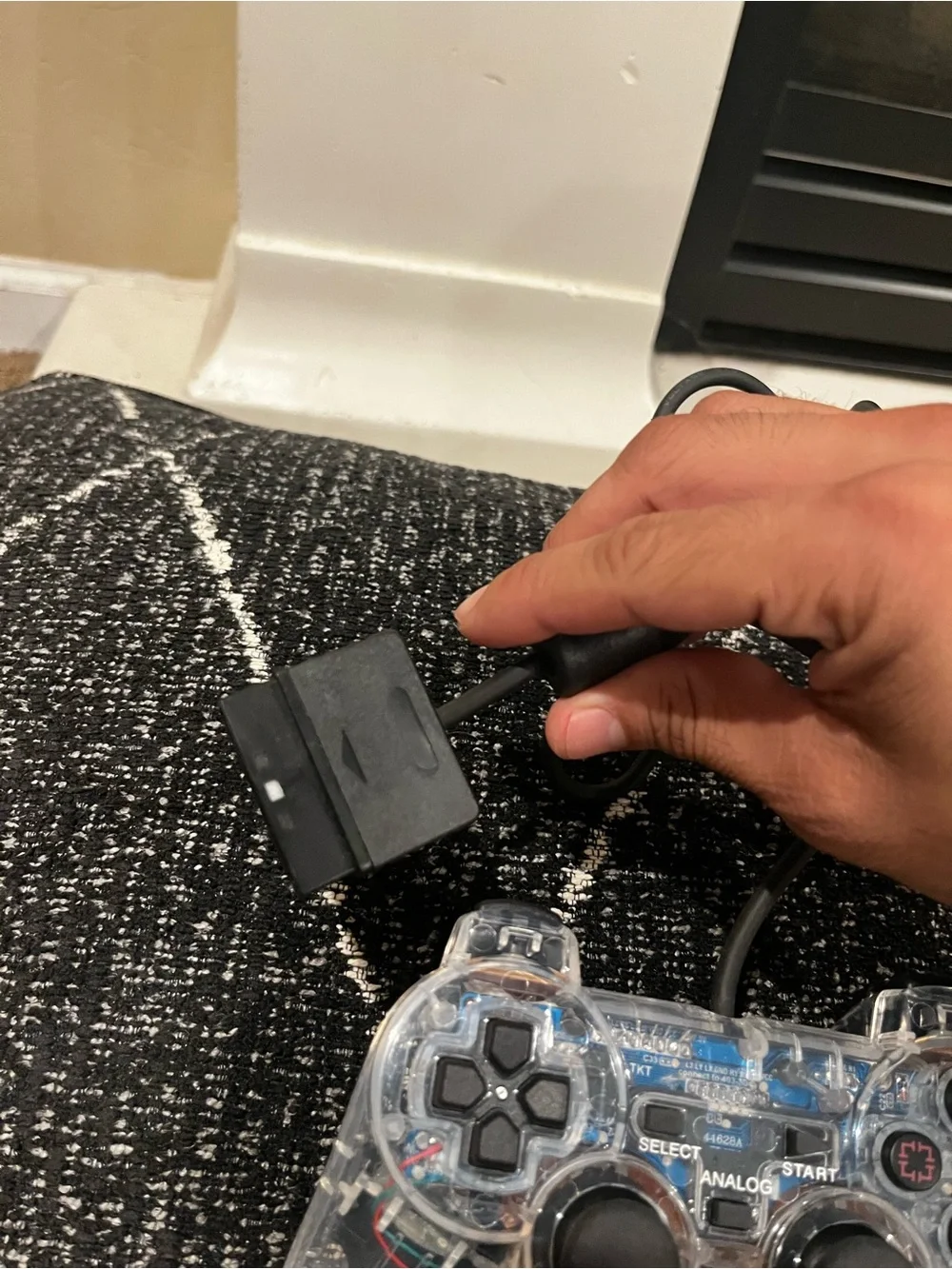 N/A wired transparent